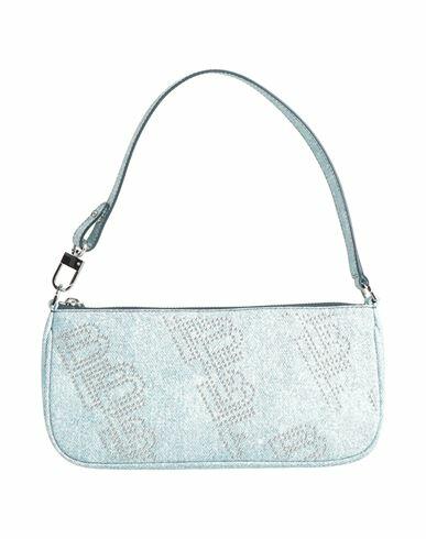 By Far Woman Shoulder bag Light blue Goat skin Cover