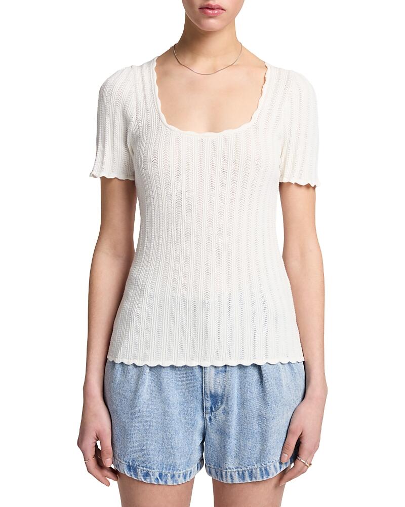 7 For All Mankind Scalloped Edge Top Cover