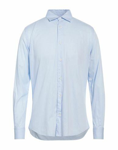 Glanshirt Man Shirt Sky blue Size 15 ¾ Cotton Cover