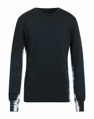 Macchia J Man Sweatshirt Midnight blue Cotton Cover