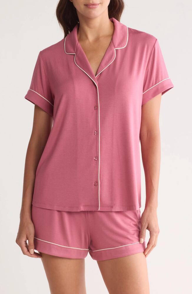 Nordstrom Moonlight Eco Short Pajamas in Pink Mauve Cover