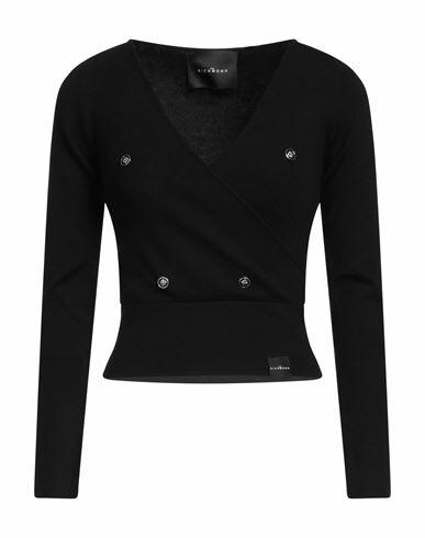 John Richmond Woman Sweater Black Viscose, Polyester, Nylon Cover