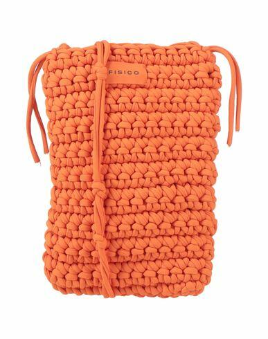 Fisico Woman Cross-body bag Orange Polyamide, Elastane Cover