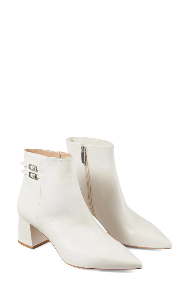 LK Bennett Missy Pointed Toe Bootie in Cream Cover