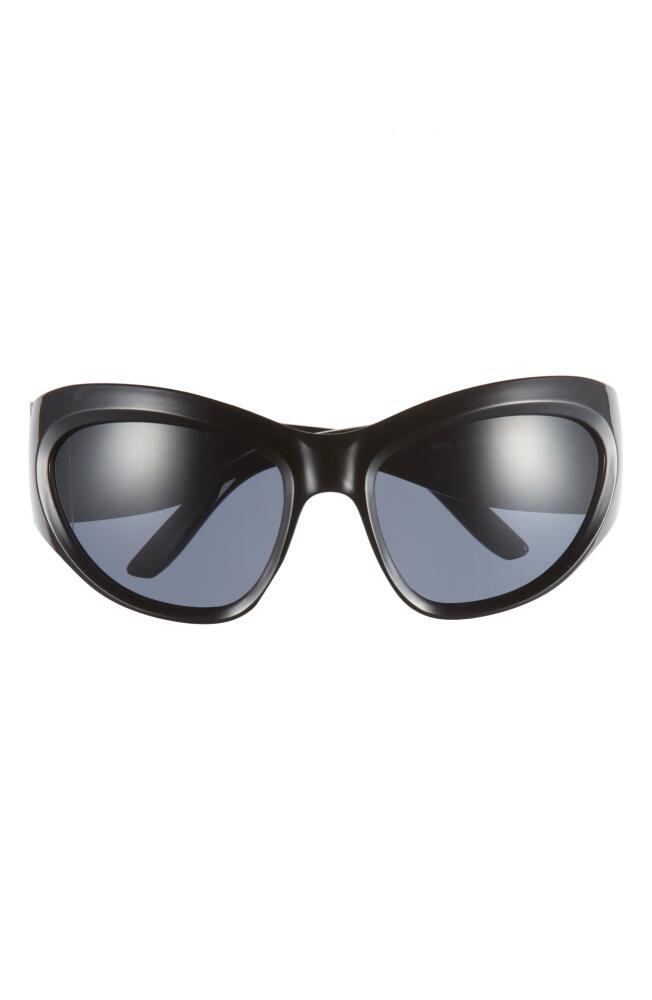 BP. Chunky Shield Sunglasses in Black Cover