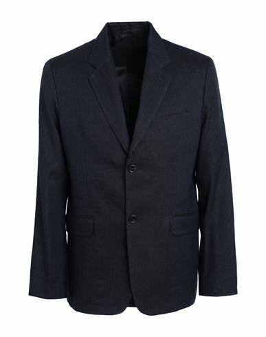 Arket Man Blazer Midnight blue Hemp, Cotton Cover