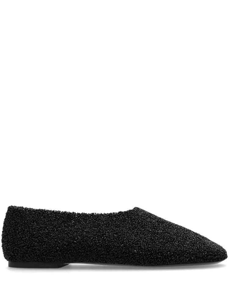 Proenza Schouler Glove bouclé ballerina shoes - Black Cover