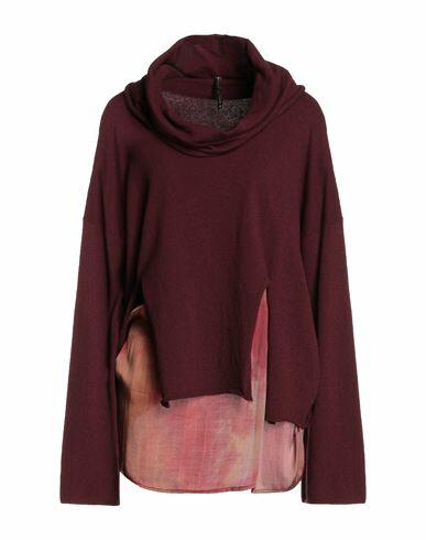 Manila Grace Woman Sweater Burgundy Polyamide, Wool, Viscose, Cashmere Cover