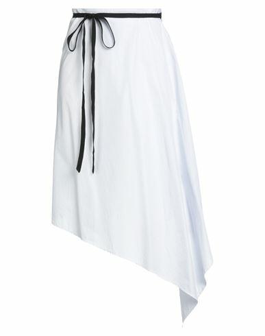 Ann Demeulemeester Woman Midi skirt White Cotton Cover