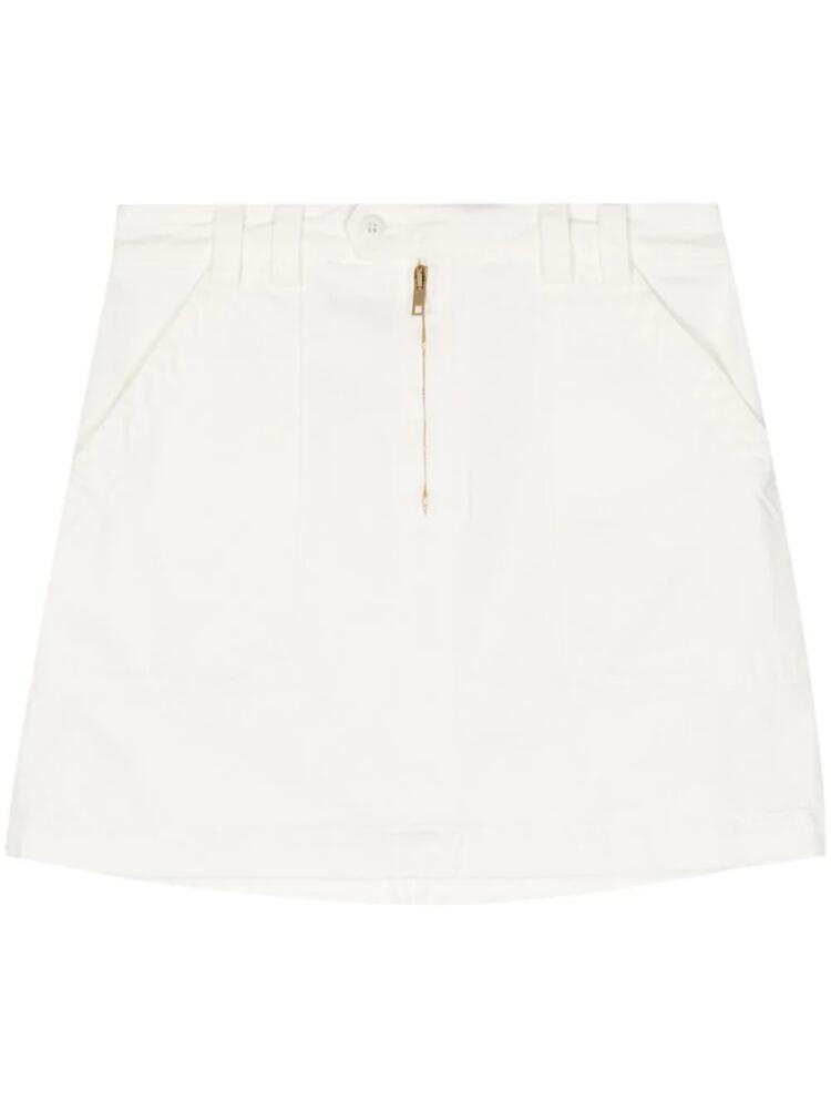 A.P.C. Sarah denim mini skirt - White Cover