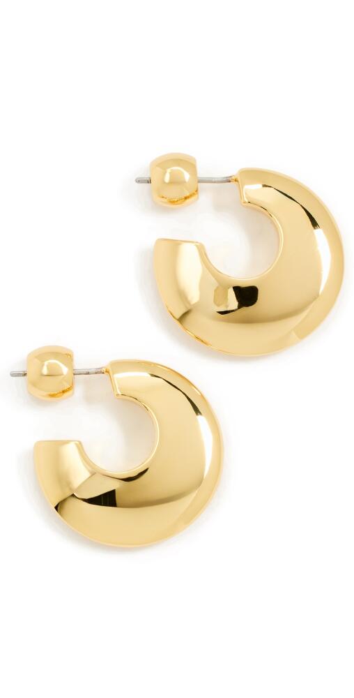 Gorjana Paseo Arc Hoops Gold Cover