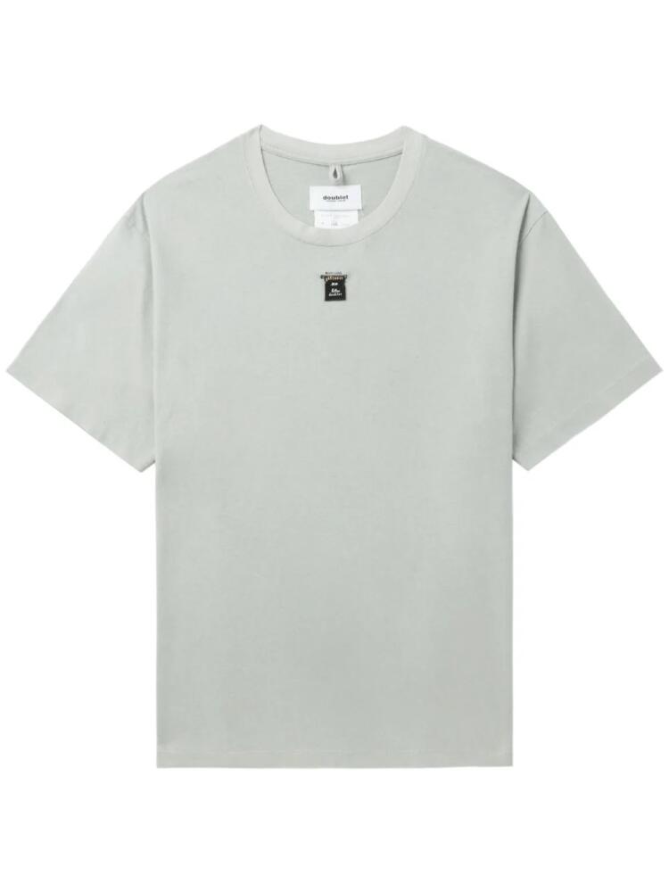 Doublet SD Card cotton T-shirt - Grey Cover