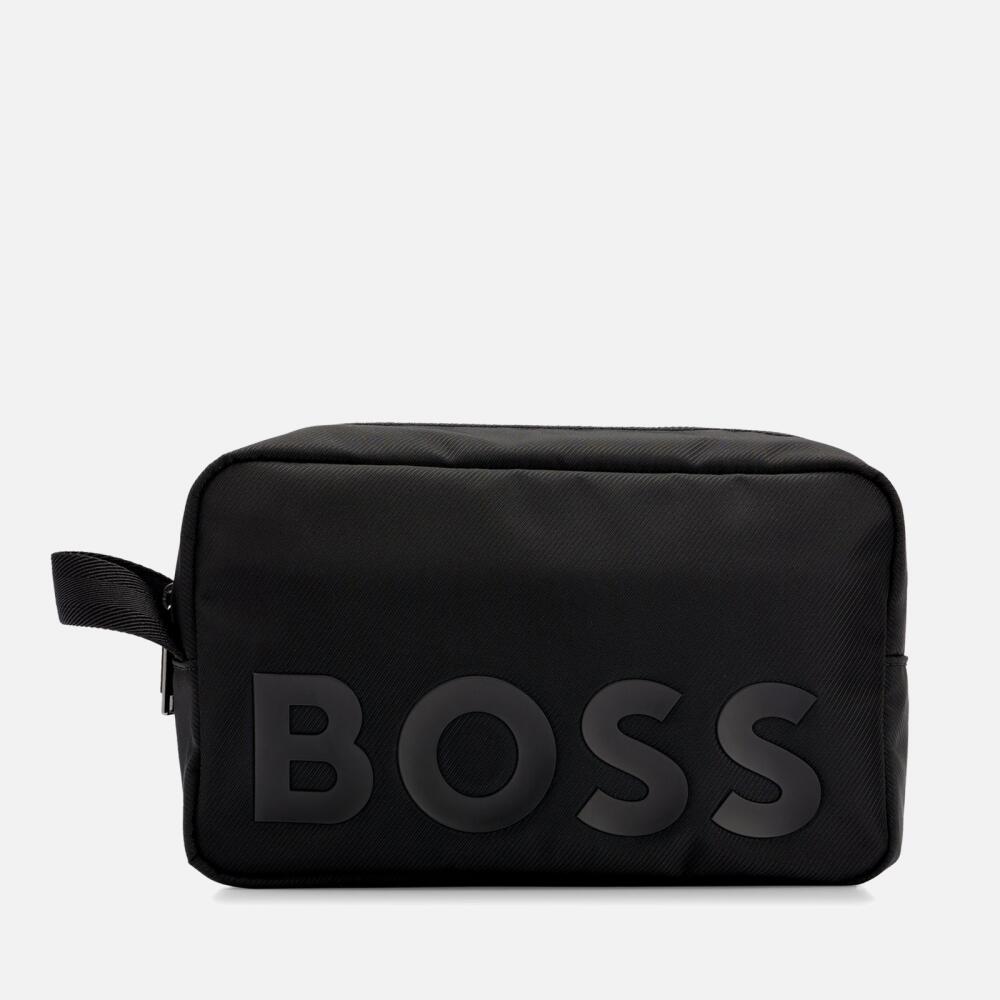 BOSS Black Catch Recycled Twill Wash Bag Cover