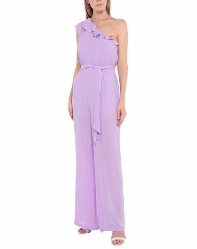 Twenty Easy By Kaos Woman Overalls Lilac Polyester Cover