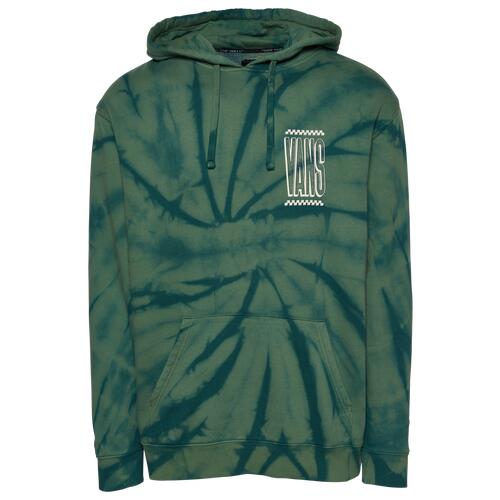 Vans Tie Dye Hoodie II - Mens Green/Teal Cover