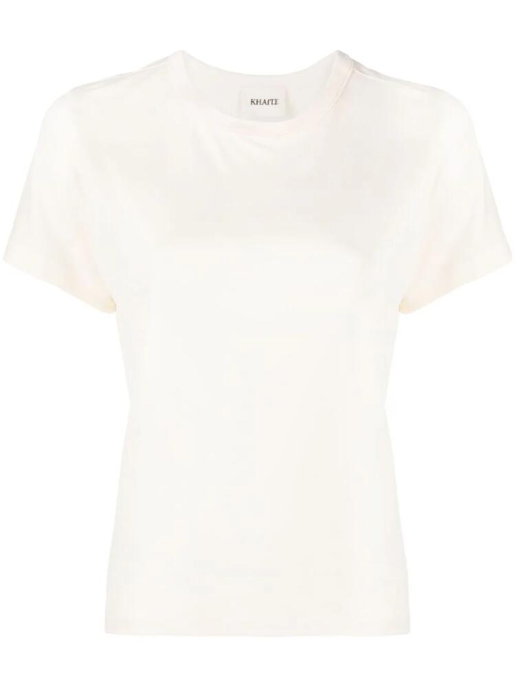 KHAITE The Emmylou T-shirt - Neutrals Cover