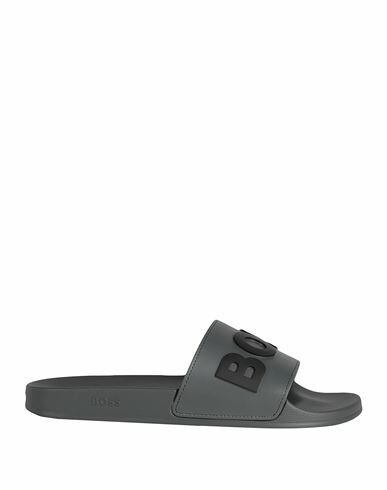 Boss Man Sandals Black Rubber Cover