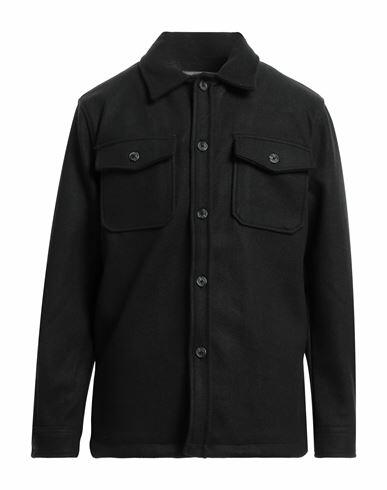 Yes Zee By Essenza Man Shirt Black Polyester Cover