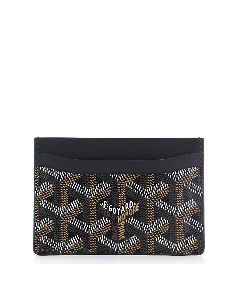 Pre-Owned Goyard Saint Sulpice Card Holder Coated Canvas Cover