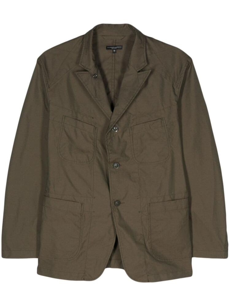 Engineered Garments Bedford poplin jacket - Green Cover