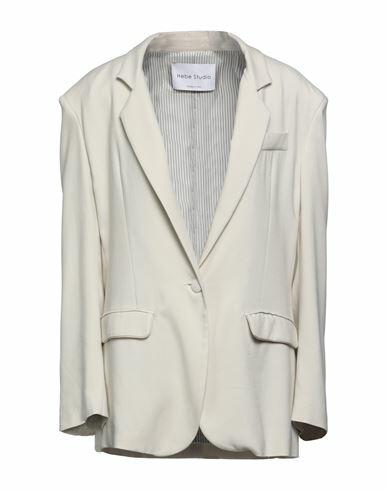 Hebe Studio Woman Blazer Light grey Viscose Cover