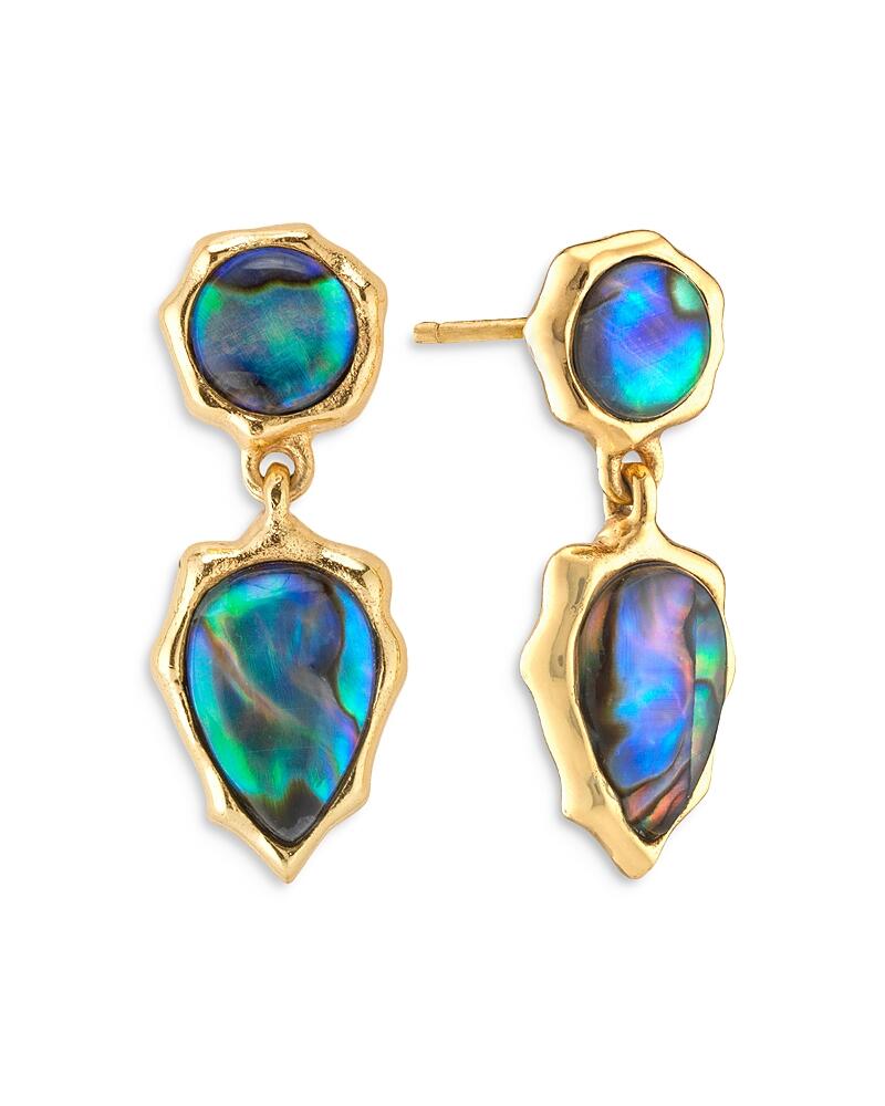 Capucine De Wulf Aurora Abalone Drop Earrings Cover