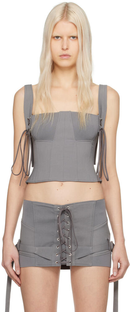 KNWLS Gray Lethal Camisole Cover