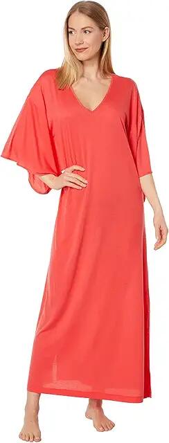 N by Natori Congo Caftan (Calypso Coral) Women's Robe Cover