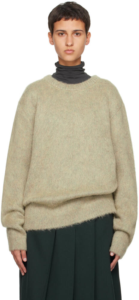 LEMAIRE Beige Brushed Sweater Cover