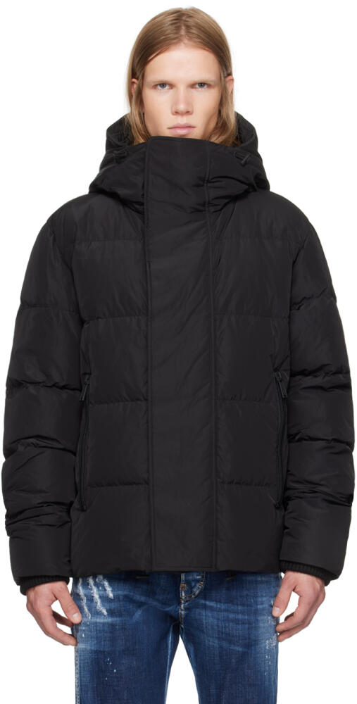 Dsquared2 Black Road Man Bomber Down Jacket Cover