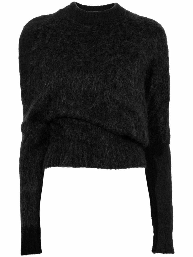 Proenza Schouler crew-neck brushed jumper - Black Cover