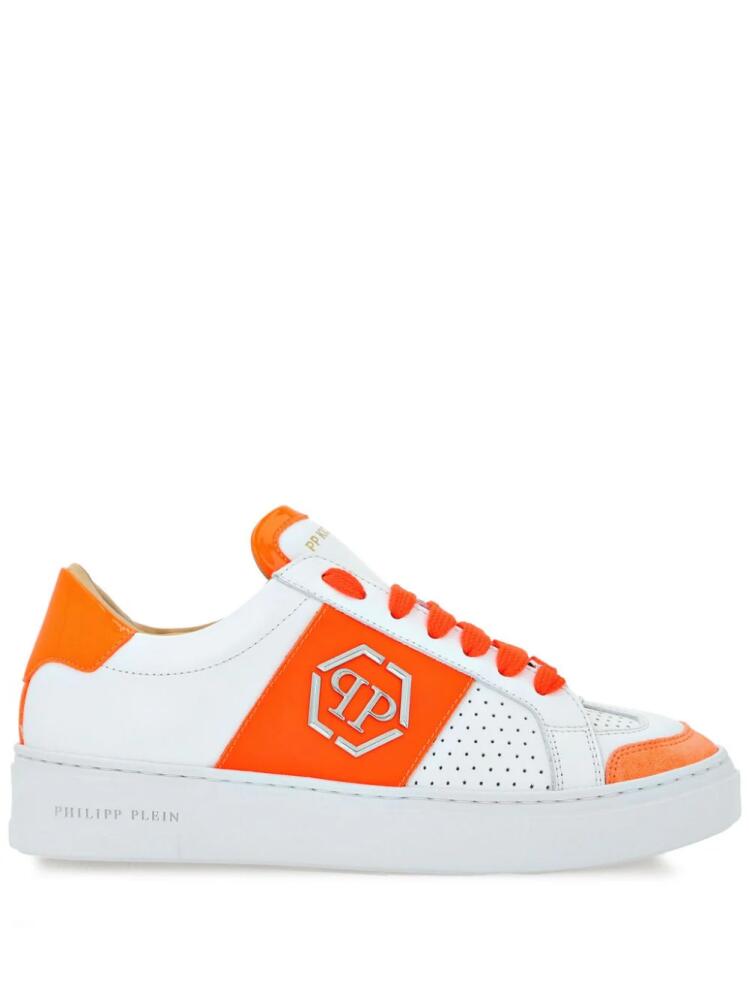 Philipp Plein PP Kicks low-top sneakers - White Cover