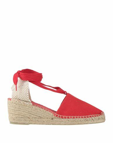 Toni Pons Woman Espadrilles Red Textile fibers Cover