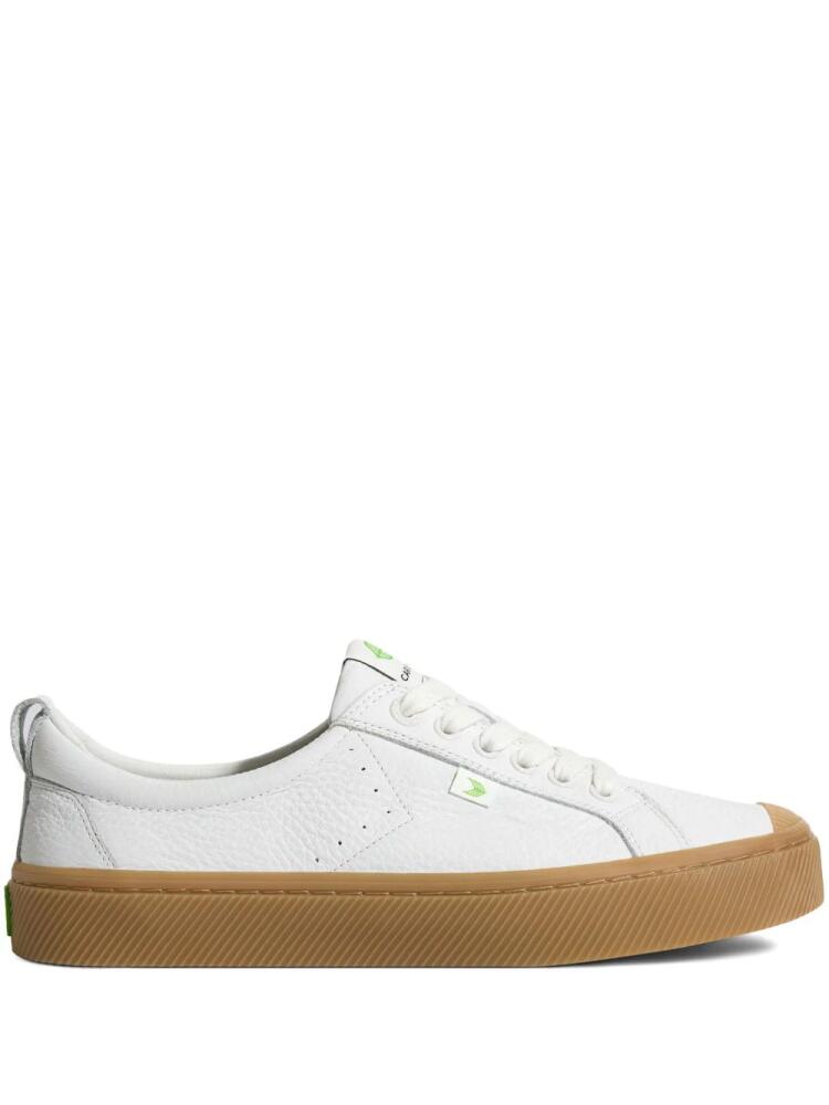 Cariuma Oca Low leather lace-up sneakers - White Cover