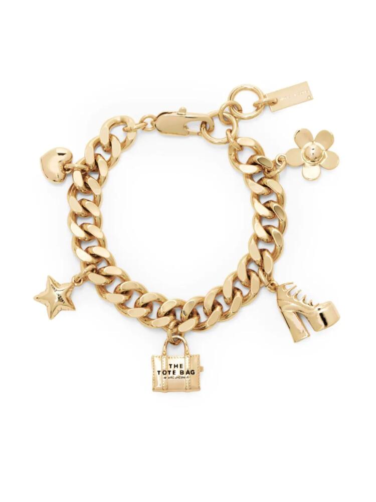 Marc Jacobs Mini Icon Charm bracelet - Gold Cover