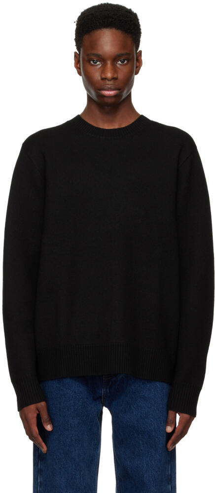 Saturdays NYC Black Greg Sweater Cover