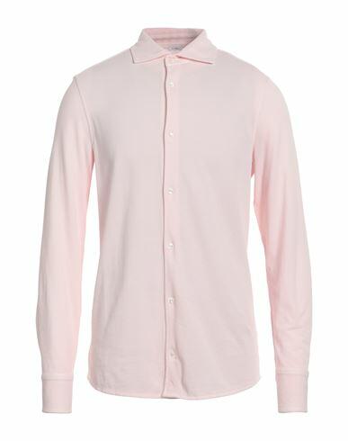 Malo Man Shirt Light pink Cotton Cover