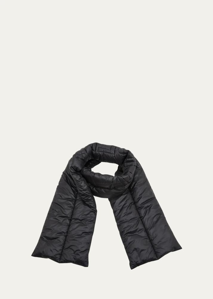 Saint Laurent Padded Logo Nylon Scarf Cover