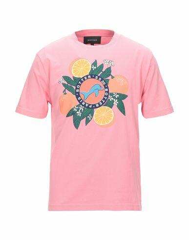 Botter Man T-shirt Pink Cotton Cover