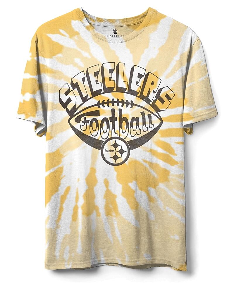 Junk Food Clothing Nfl Pittsburgh Steelers Football Tie Dye Tee Cover