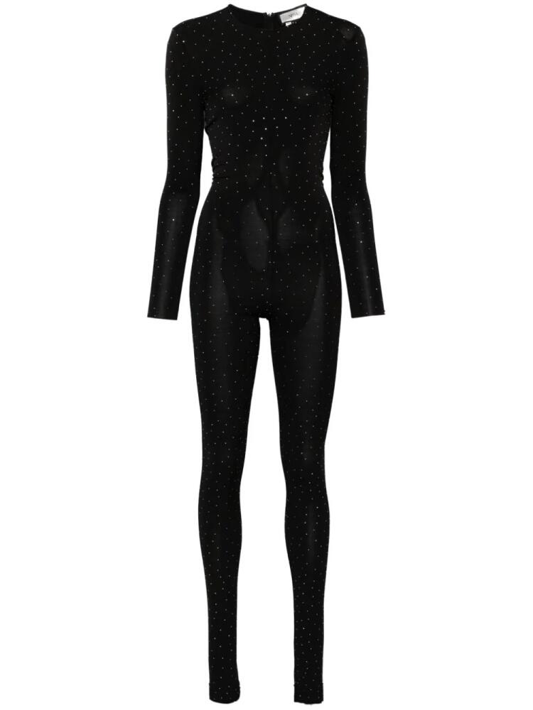 NISSA rhinestone-embellished jumpsuit - Black Cover