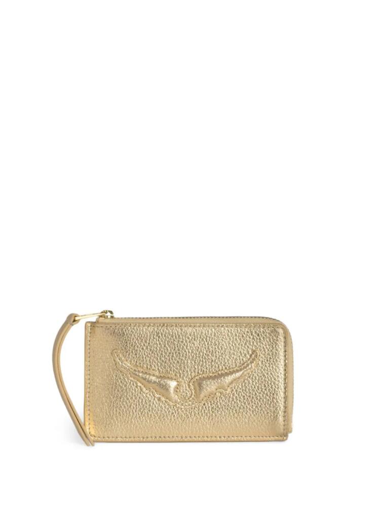 Zadig&Voltaire ZV card holder - Gold Cover