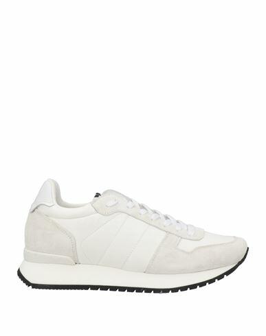 Courreges Man Sneakers White Leather Cover