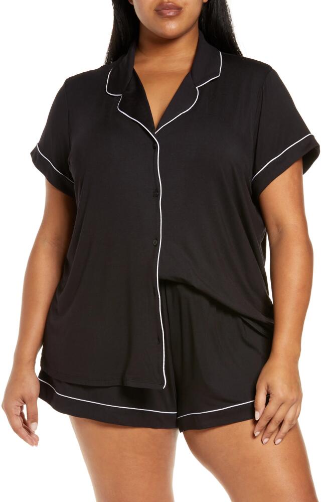 Nordstrom Moonlight Eco Short Pajamas in Black Cover