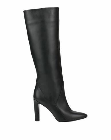 Aniye By Woman Boot Black Leather Cover