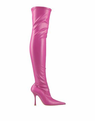 Lorenzo Mari Woman Boot Fuchsia Textile fibers Cover