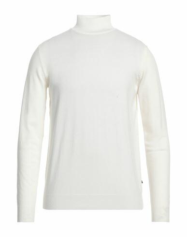 Yes Zee By Essenza Man Turtleneck White Polyamide, Acrylic, Wool, Polyester Cover