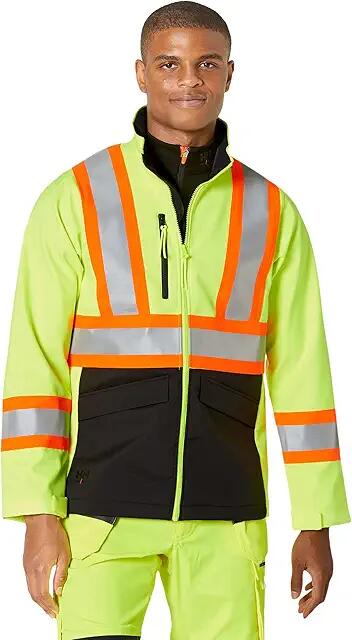 Helly Hansen Alta Soft Shell Jacket CSA (Yellow/Ebony) Men's Clothing Cover