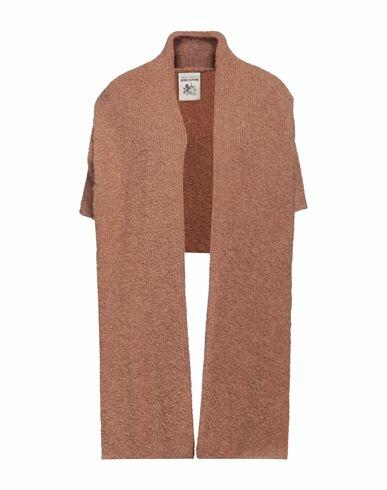 Semicouture Woman Cardigan Camel Alpaca wool, Wool, Acrylic, Polyamide, Elastane Cover