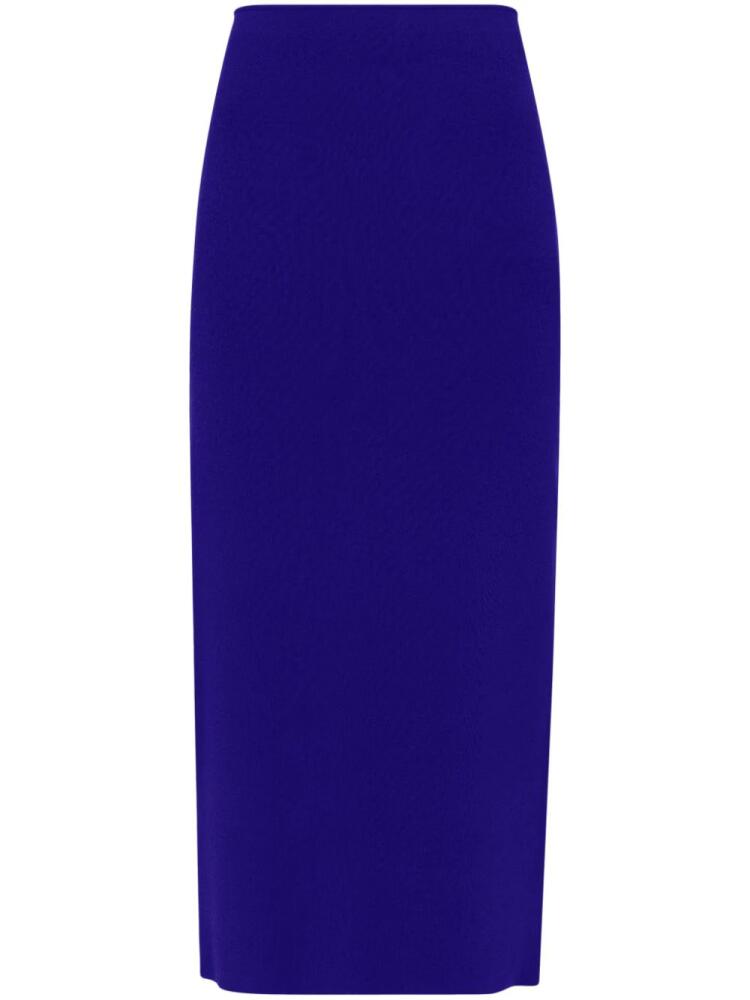 Proenza Schouler high-waist midi skirt - Blue Cover